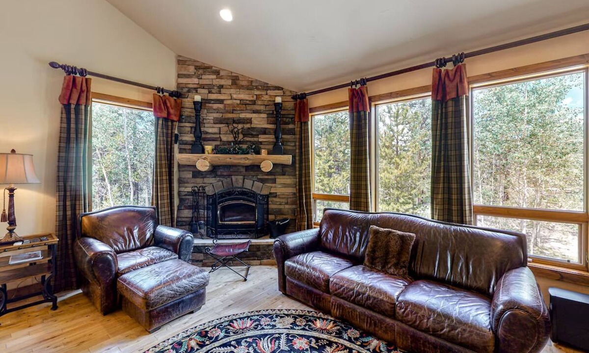 Fairplay House | Spacious 4-bedroom Home in Fairplay on wooded lot with mountain views