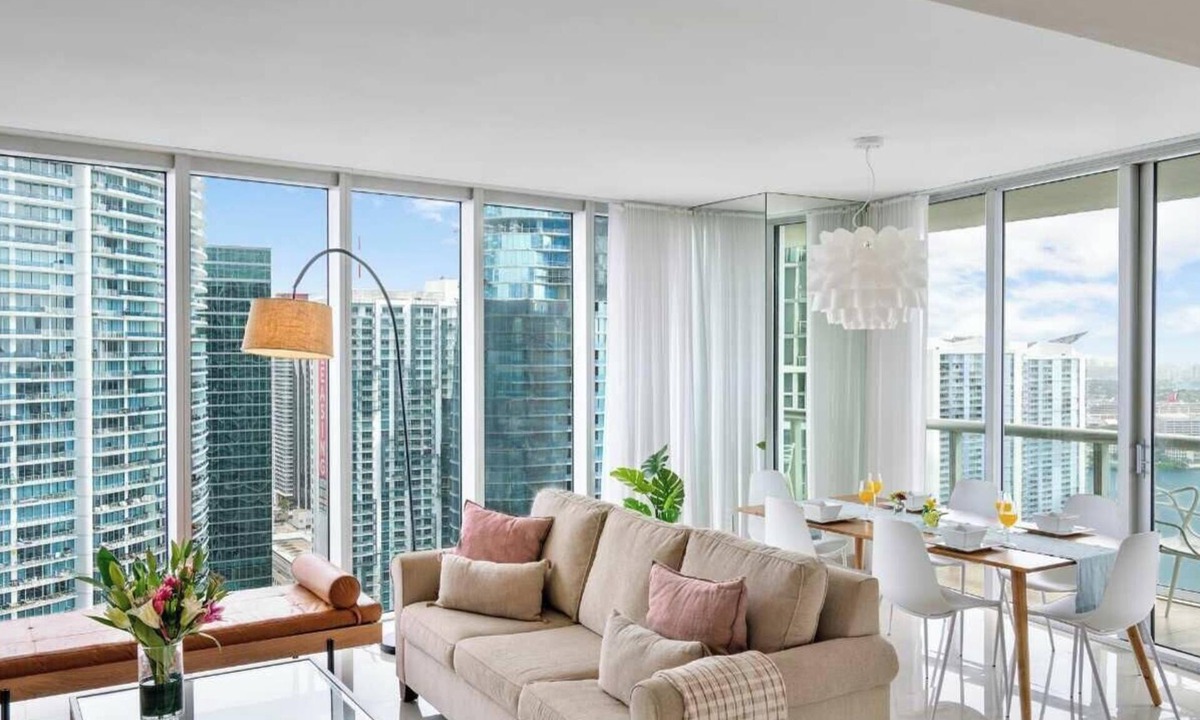 Downtown Miami Apartment | Spacious Brickell Suite with Dedicated Workspace