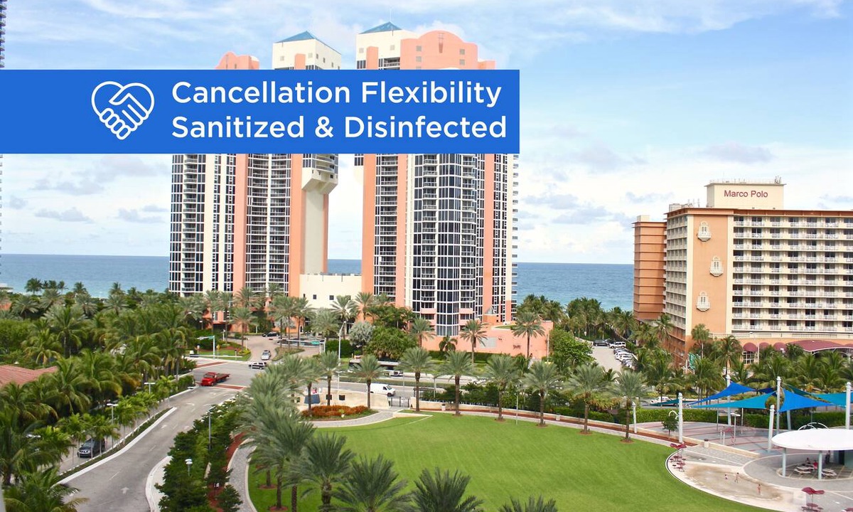 Sunny Isles Beach Condo | Spacious condo w/views of ocean & park | WIFI + Parking