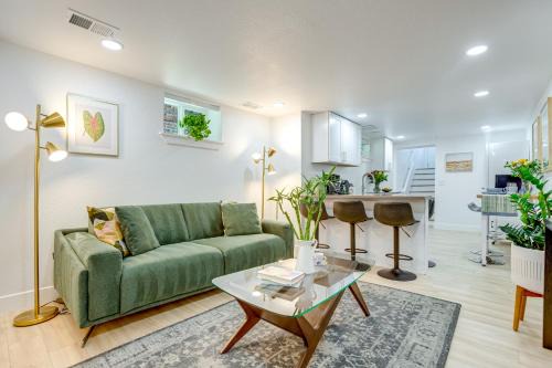 Washington Park West Apartment | Steps from Wash Park: Modern Apt, Patio + Parking