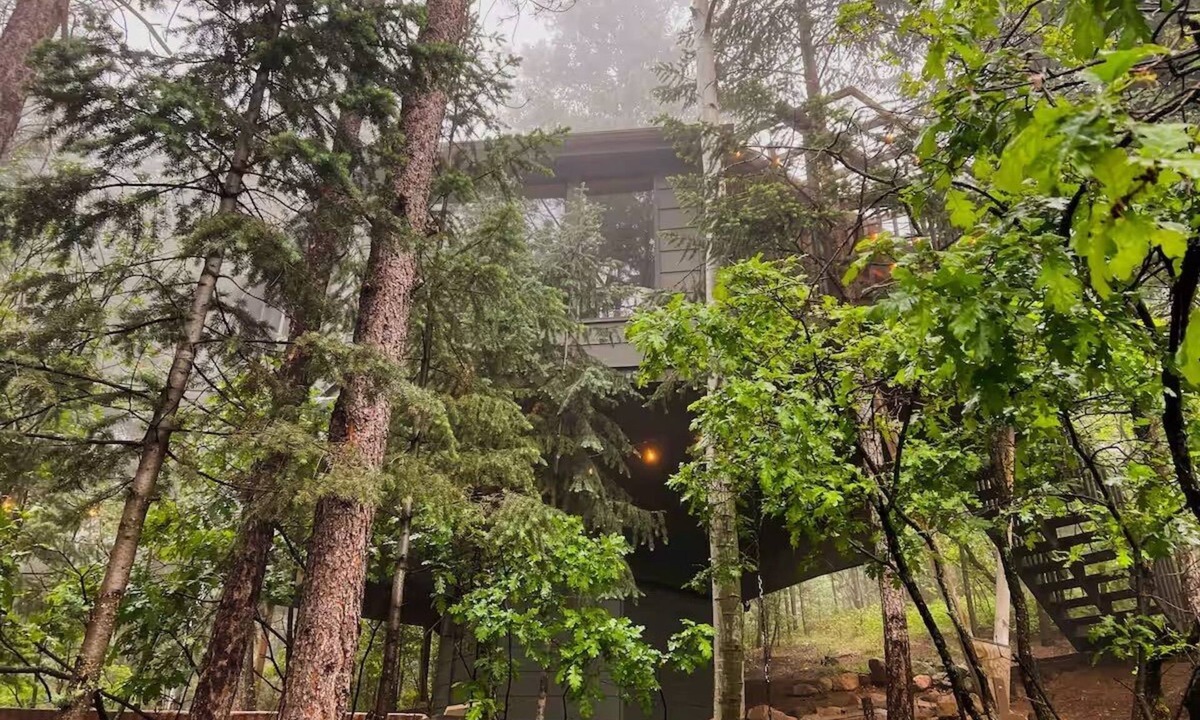 Cascade-Chipita Park Cabin | THE Treehouse, Panoramic Views, Coffee Bar, KING Bed