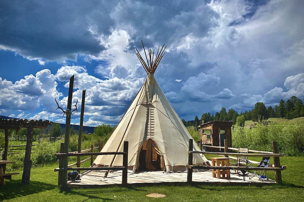 Petaca Cabin | Tres Piedras Glamping Tipis for a Nature Escape near Taos