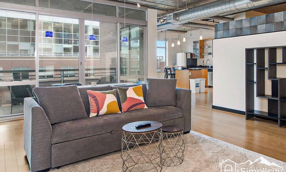 LoDo Condo | Union Station Loft Covered Parking Gym Patio