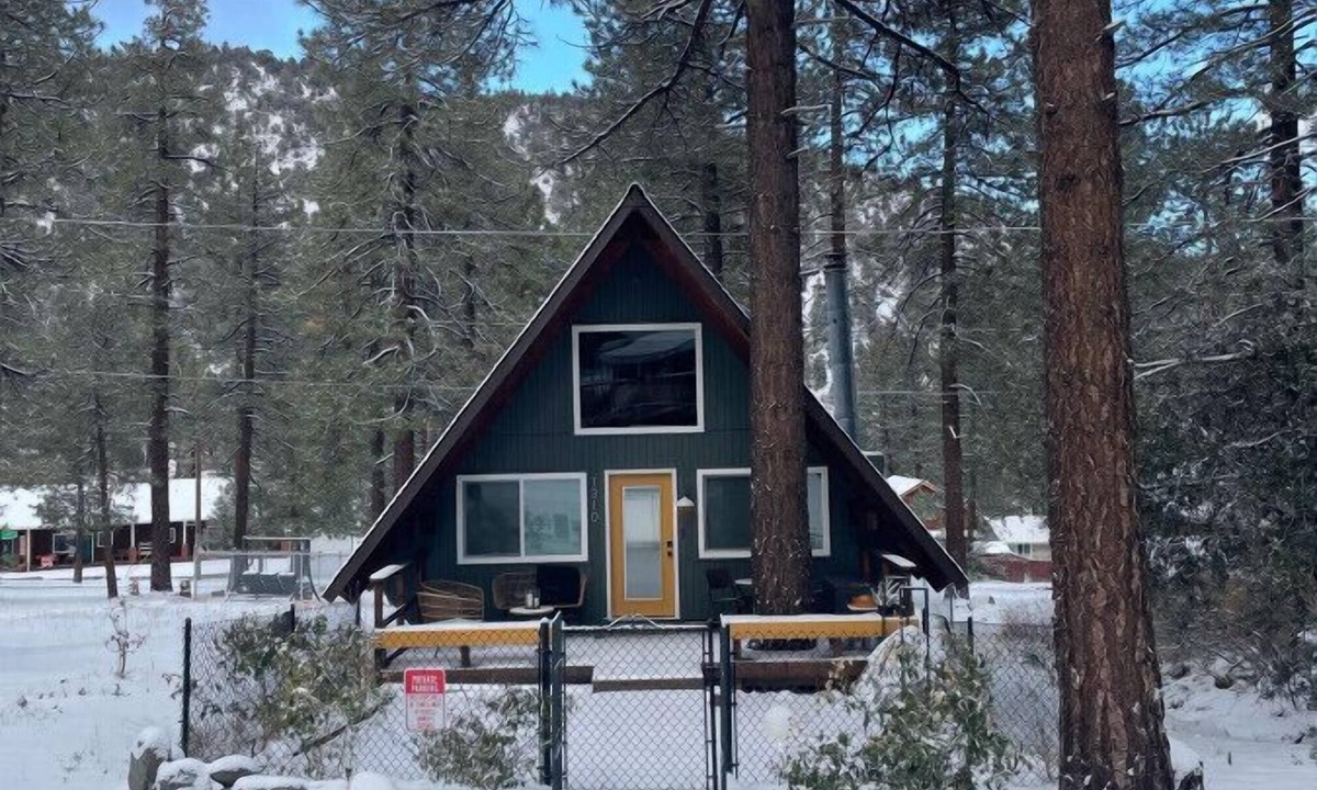 Wrightwood Cabin | Updated A-Frame, Steps to Village