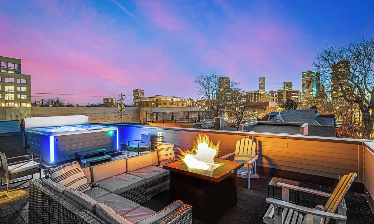 Five Points House | VRBO Oasis in RiNo with Rooftop Hot Tub