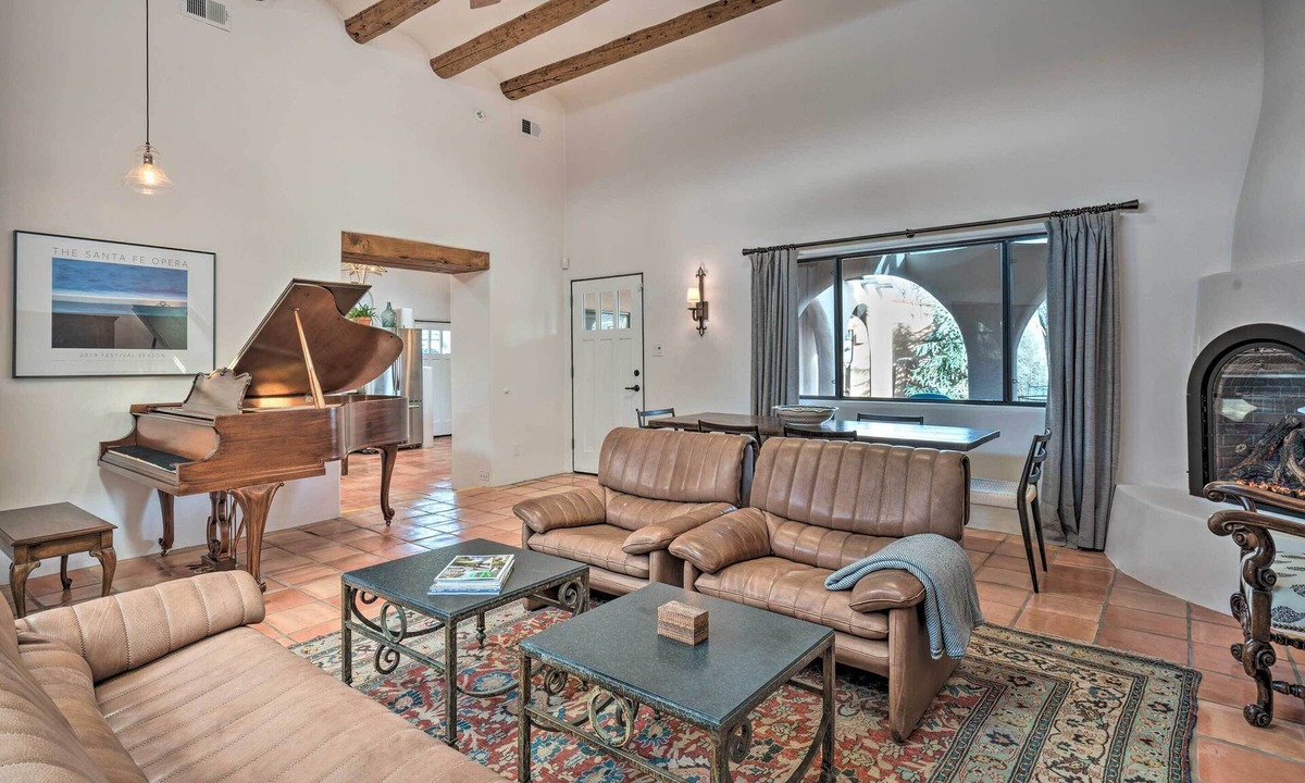 Downtown Santa Fe House | Walk to Santa Fe Plaza & Shops! Adobe Gem w/Patio