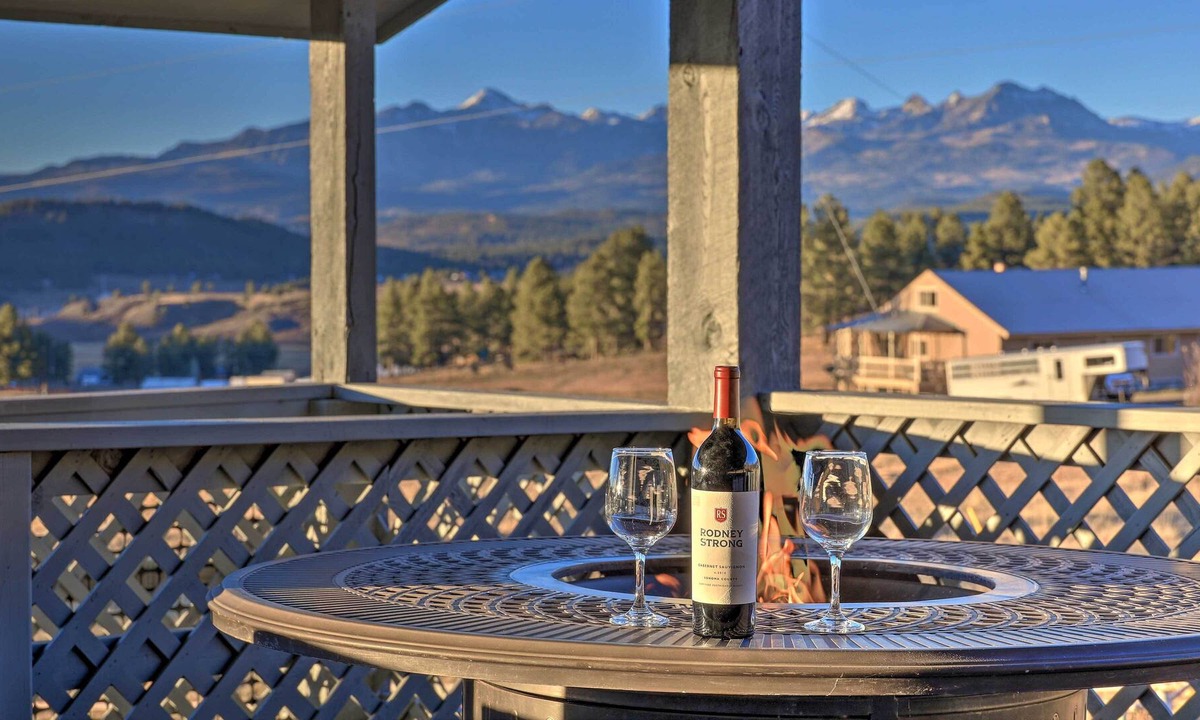 Pagosa Springs House | ‘Western Skies’ Home w/ Hot Tub & Mtn Views!