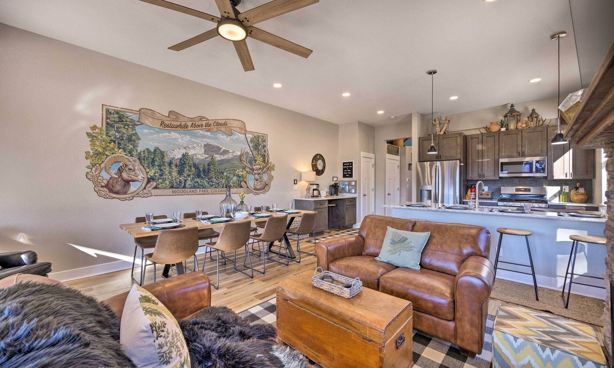 Woodland Park House | Woodland Park Escape: Hot Tub & Mtn Views 331446