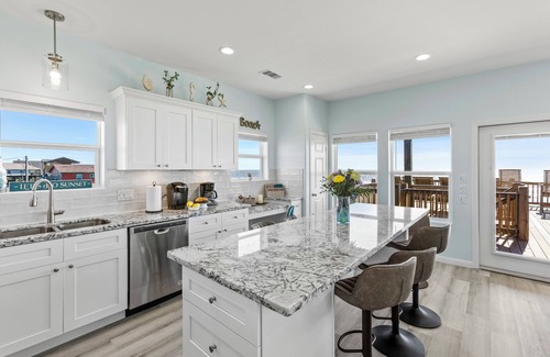 Port Bolivar House | 3 Beachfront Homes | 15BR Retreat for 54 Guests