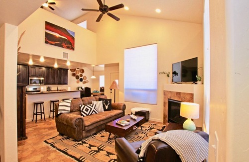 Moab South Valley House | 10A1 Close to Pool, Views, Huge Patio, Sleeps 8