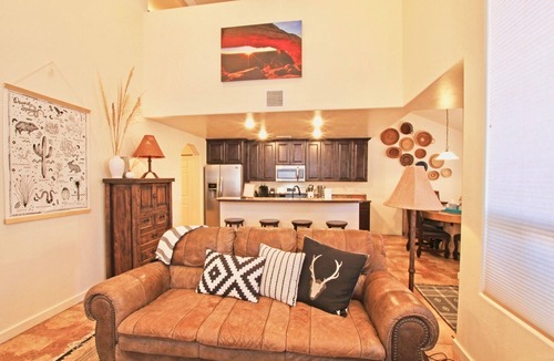 Moab South Valley House | 10A1 Close to Pool, Views, Huge Patio, Sleeps 8