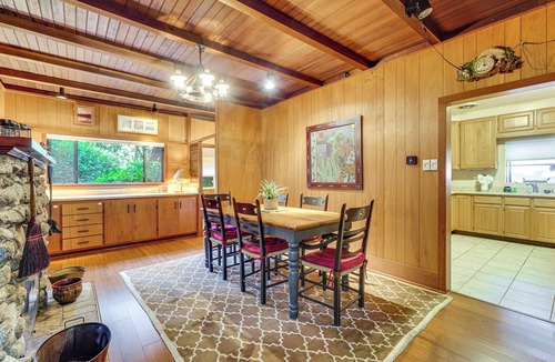 Brookdale Cabin | 13 Mi to Beach! 'Forest Brook' Creekfront Cabin
