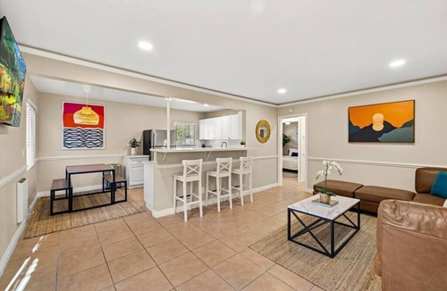 West Beach Apartment | 2 bedroom with bunk room and private yard for pets