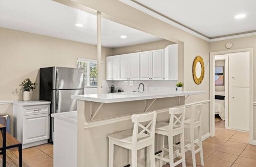 West Beach Apartment | 2 bedroom with bunk room and private yard for pets