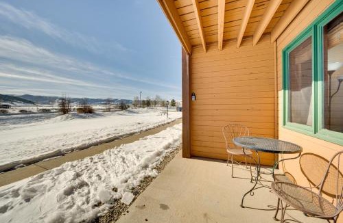 Granby Apartment | 2 Mi to Granby Ranch: Mtn-View Studio w/Perks