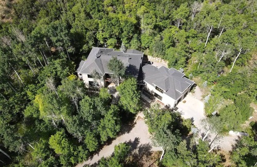 Mount Pleasant Cabin | 25-Bed, Amenity-Rich Estate in a Private Forest