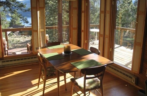 Twin Lakes Cabin | 3-Bedroom, 3-Level Cabin-Spectacular Mountain and Lake Views!