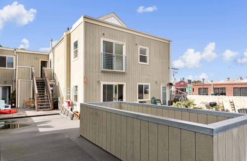 Mission District Condo | 4 Bedroom Modern Flat w/City Views & Huge Deck