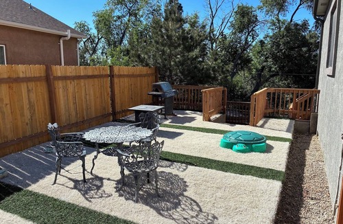 Cheyenne Meadows House | 4-BR Stratmoor Hills Retreat with Hot Tub, BBQ, Fire Pit - Near All Attractions