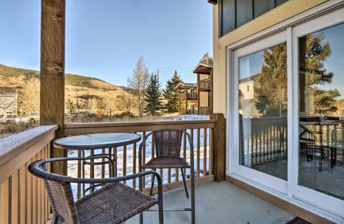 Summit Cove House | 4 Mi to Keystone Resort: Dillon Condo w/Patio