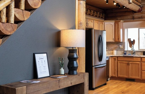 Florissant Cabin | A‑Frame Cabin with Hot Tub + Pikes Peak Views + Firepit + Game Room & 75" TV
