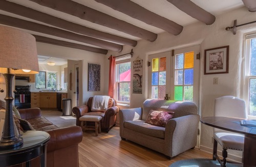 Almont House | Adobe House on Taylor River | 3 Bedroom | River Access | Gas Grill | Yard