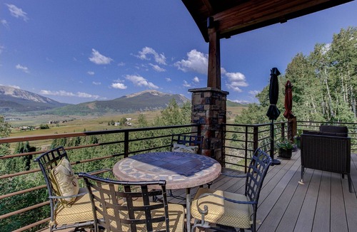 The Outlook House | Amazing Mountain Home w/360 degree mountain views, hot tub and outdoor deck.