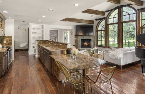 Aspen House | Aspen Paradise! Relax & entertain indoors and outdoors in comfort and serenity.
