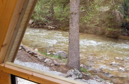 Grant Cabin | Babbling Brookside A-Frame - LostFork Basecamp