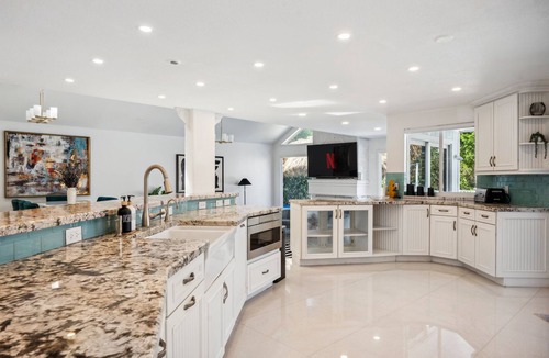 Pompano Beach Villa | Beachfront Oasis w/Htd Pool Cinema Game-Room Tiki