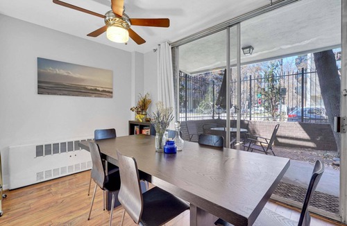 Cheesman Park Condo | Beautiful bedroom with private bathroom in the heart of Denver