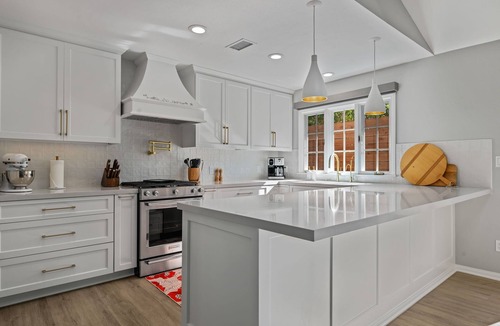 Coast Village House | Beautiful & Bright 2 bedroom house—Steps to Coast Village and Butterfly Beach