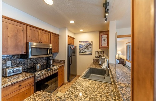 Lakeside Village Condo | Beautiful Mountain Views, Next to Keystone Lake, Steps to Shops and Dining