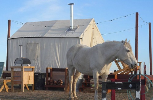 Golconda RV Rental | "Billy The Kid" Glamp Tent