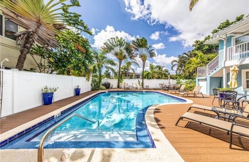 Coral Ridge Condo | Blue Parrot Inn #3- 1/1 Heated Pool 1 MI to Beach