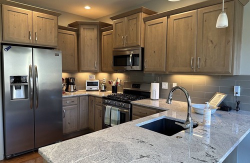 Salida Condo | Book NOW for Holidays and Skiing! Downtown Salida with 3 balconies on the River!