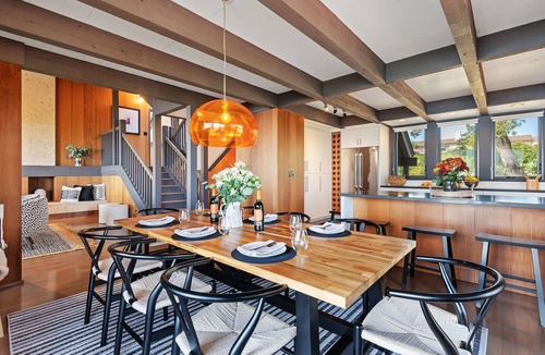Campanil House | Breathtaking Ocean Views Stun at Modern Multi-Level Home with Spa