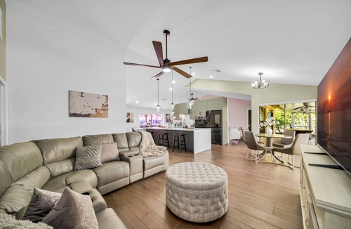 Boynton Beach Villa | Breeze & Bliss | Relaxing Pool & Spa Retreat