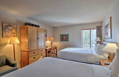 Copper Mountain Village Hotel | Bridge End Hotel Style Room with 2 Beds #104A by RedAwning