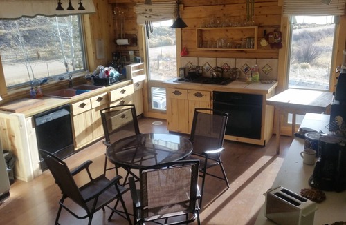Villa Grove House | Buck House at Little Bonanza, ATV from house! Creek runs through 13 acres.