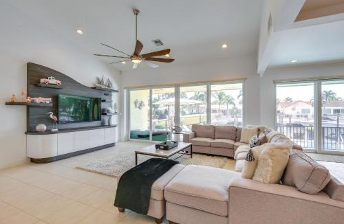 Lighthouse Point House | Canal Access & Pool: Lighthouse Point Getaway!