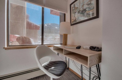 Copper Mountain Village Apartment | Center Village Gem! Ski-In/Ski-Out Walk to Lift Hot Tub & Heated Parking