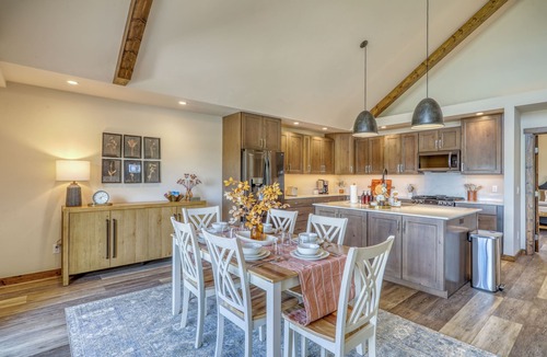 Pagosa Springs House | Cloud Cap Lake Home — a modern 3-bed, 2-bath retreat with a covered deck over serene lake views. Paddleboards, bikes, helmets & life jackets included.