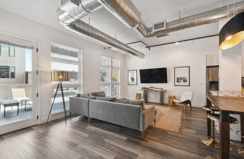 River North Art District Condo | Cowboy Muse | Spacious 3BR RiNo Loft | Walk to Mission Ballroom | Largest
