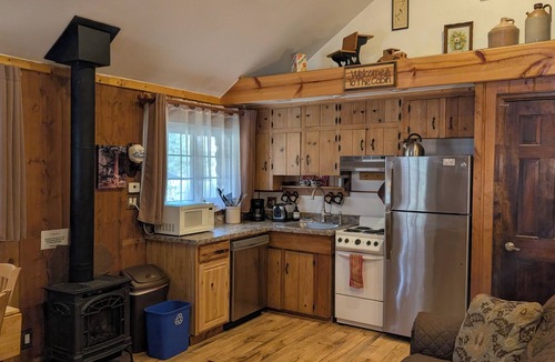 Evergreen Cabin | Cozy dog friendly cabin close to town and the lake