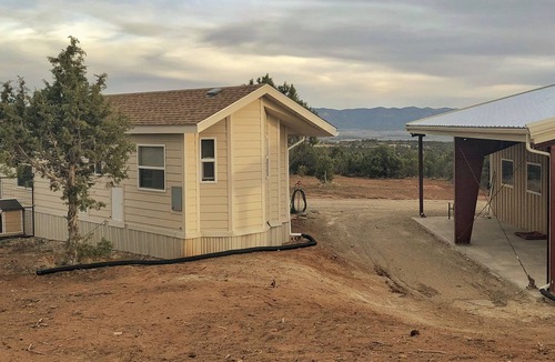 Cortez House | Cozy House on 35 Acres with Mesa Verde and Mountain Views.