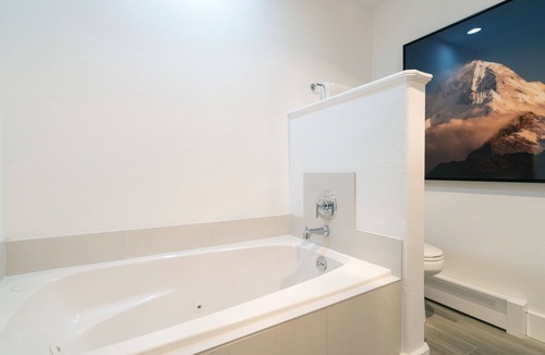 Mountain Village Hotel | Cozy Mountain Village Hotel Room with Jetted Tub
