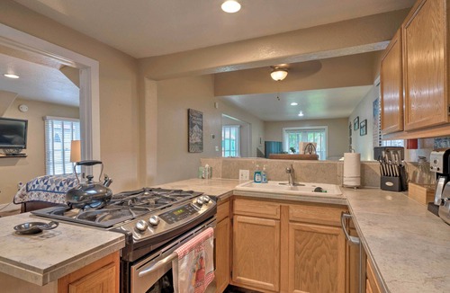 Manitou Springs Historic District House | Creekside Home w/Patio, Walk to Manitou Incline!