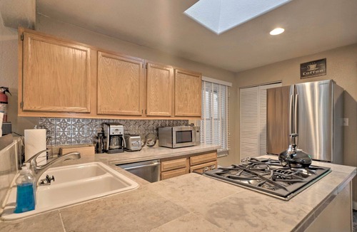 Manitou Springs Historic District House | Creekside Home w/Patio, Walk to Manitou Incline!
