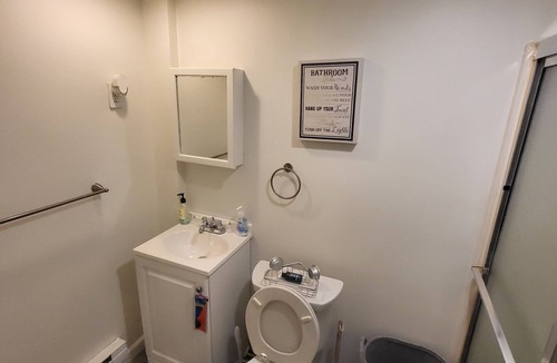South Broadway House | Crown royal presidential suite and fitness center